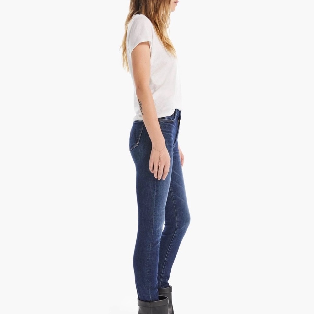 Mother Looker High Waisted Skinny Jeans - Picture 2 of 3